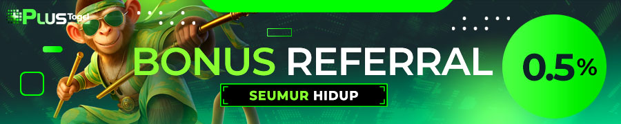 PlusTogel Bonus Referral